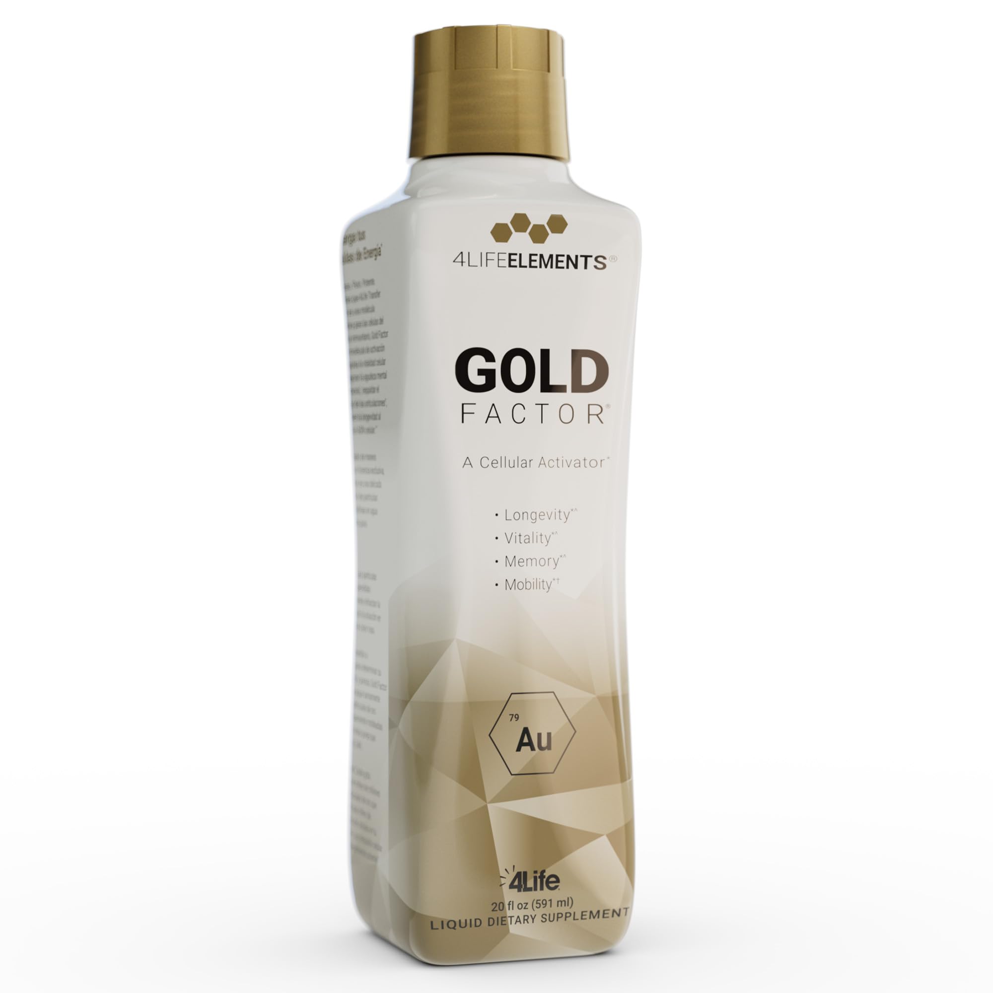 Amazon.com: 4Life Elements - Activador celular Gold Factor con